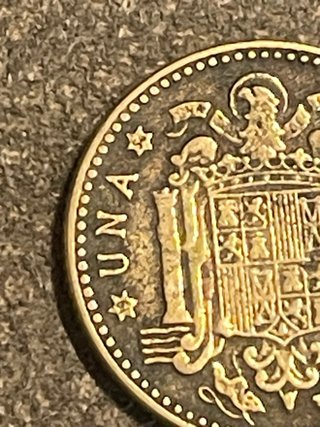 4 Monedas 1 Peseta Franco