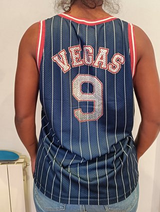Camiseta Vintage Baloncesto Crazy Duck Talla L