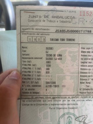 Suzuki Samurai 1988