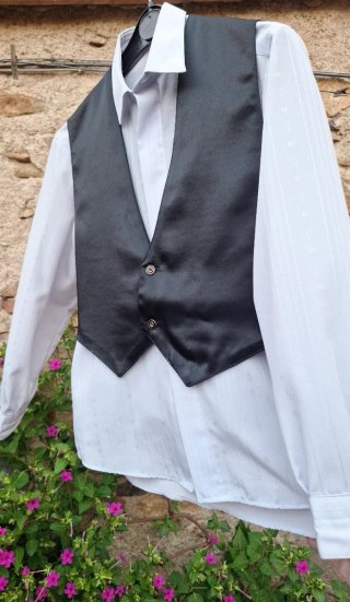 Traje de niño negro