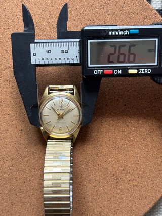 Reloj Verdal Mecánico Shock Resistant Dorado