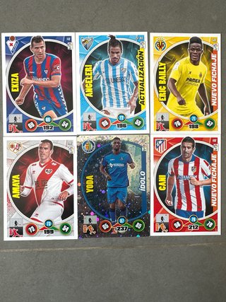 Lote 22 Cromos adrenalyn xl liga 2014/15