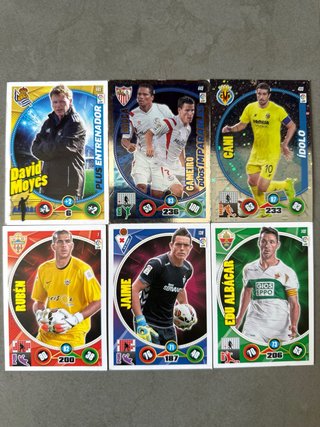Lote 22 Cromos adrenalyn xl liga 2014/15