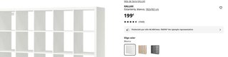 Estantería Ikea Kallax 5x5 Blanca