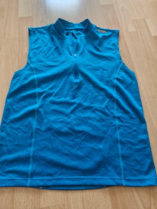 Camiseta Iron Man azul sin mangas