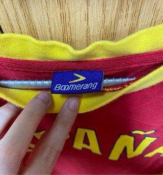 Camiseta y gorra de España (100% algodón)