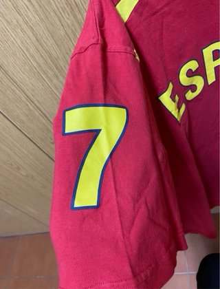 Camiseta y gorra de España (100% algodón)
