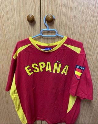 Camiseta y gorra de España (100% algodón)