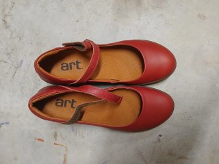 Zapatos ART rojos mujer
