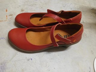Zapatos ART rojos mujer