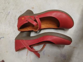 Zapatos ART rojos mujer