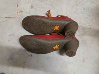 Zapatos ART rojos mujer