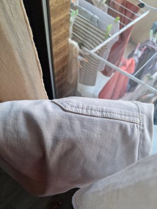 3 Pantalones Vaqueros Beige y Azul