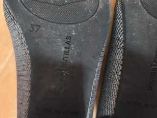 Zapatos Doctor Cutillas negros y plateados