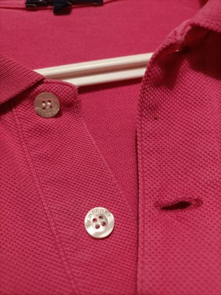 Polo Burberry Rosa Talla XL