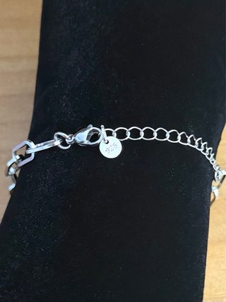 Pulsera Eslabones Rectangulares - Plata de Ley 925