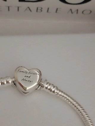 Pulsera Pandora Corazón Infinito Talla 18cm