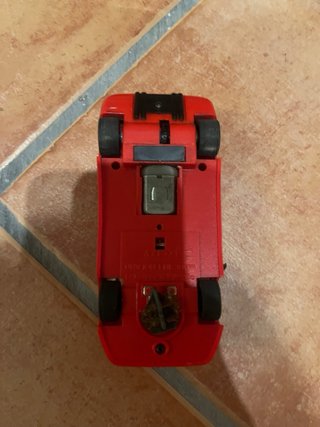 Coche Scalextric rojo superslot