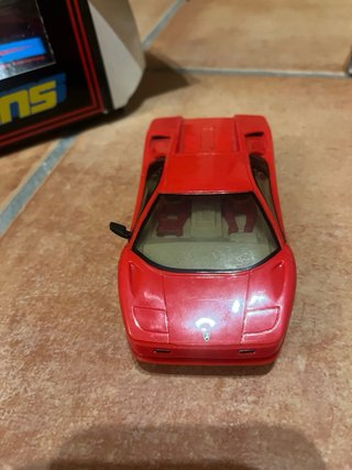Coche Scalextric rojo superslot