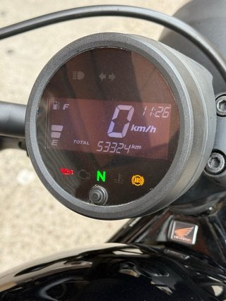 Honda Rebel 500 Negra