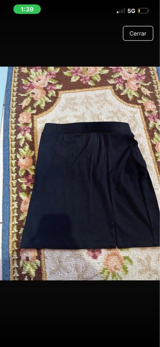 Minifalda negra