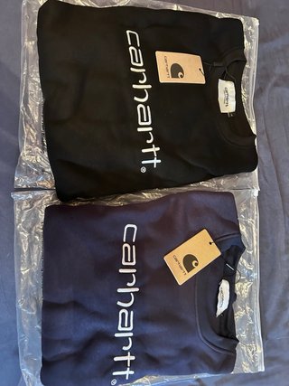 Sudadera Carhartt Negra Talla L