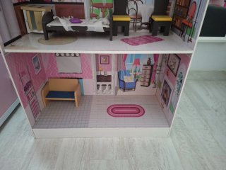 Casa de muñecas / Cocinita 2 en 1