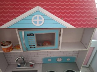 Casa de muñecas / Cocinita 2 en 1