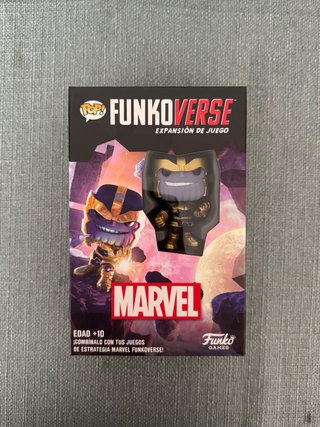 Funkoverse Marvel + Thanos juego de mesa
