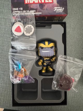 Funkoverse Marvel + Thanos juego de mesa