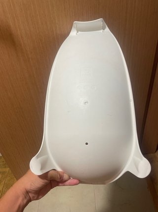 Asiento bañera bebé blanco