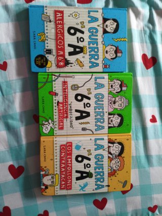 Pack "La guerra de 6° A"  (1,2 y 3)