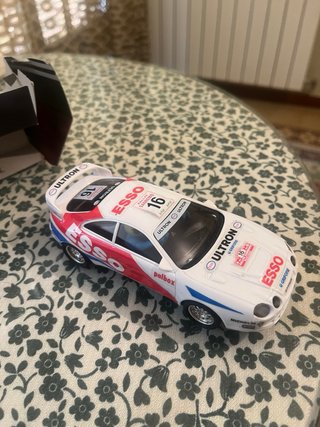 Coche Scalextric Blanco Superslot