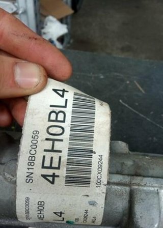 Cremallera dirección nissan 4eh0bl4 qashqai 192399