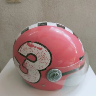 Casco de moto Indian Coast rosa
