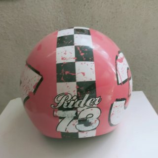 Casco de moto Indian Coast rosa