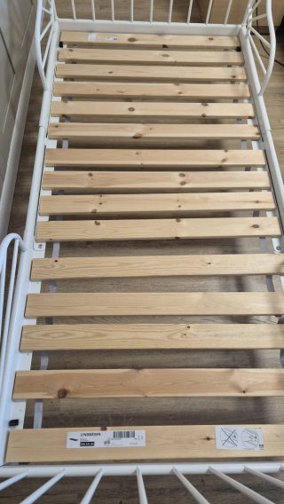Cama extensible Minnen Ikea Blanca