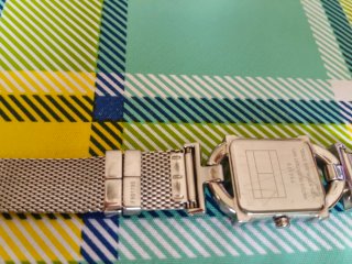Reloj Tommy Hilfiger Mujer Plata y Blanco