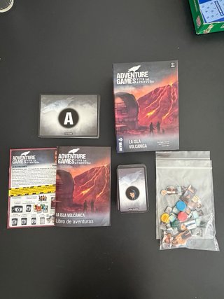 Juego de mesa Adventure Games: La Isla Volcánica