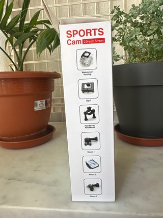 Cámara Deportiva HD Sumergible hasta 30M