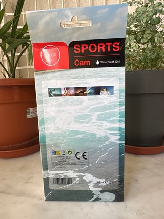 Cámara Deportiva HD Sumergible hasta 30M