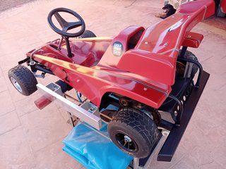 Kart infantil rojo