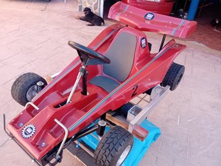 Kart infantil rojo