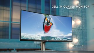 Monitor Dell 34 ultrapanorámico de 34"
