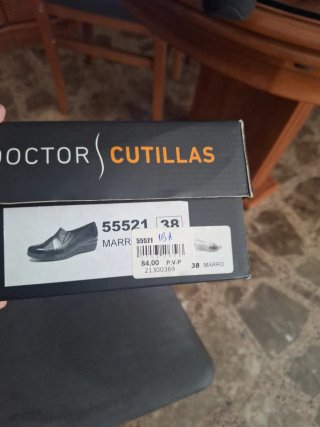 Zapatos Doctor Cutillas Piel Mujer Negros
