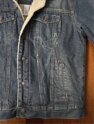 Chaqueta vaquera Gap con borrego vintage