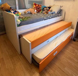 Cama nido juvenil 90cm triple