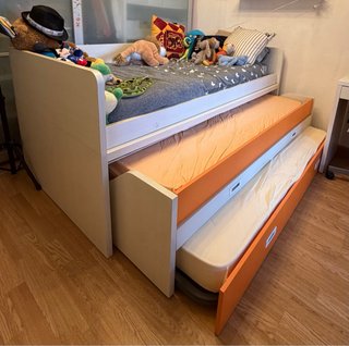 Cama nido juvenil 90cm triple