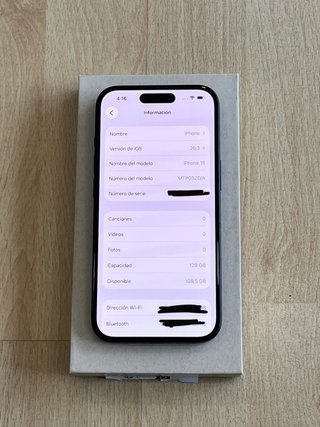 IPHONE 15 128GB OCASIÓN + FACTURA