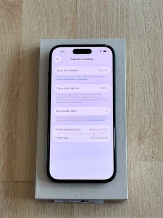 IPHONE 15 128GB OCASIÓN + FACTURA
